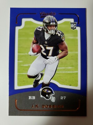 2020 Chronicles J K Dobbins RC Classics card #CL-9
