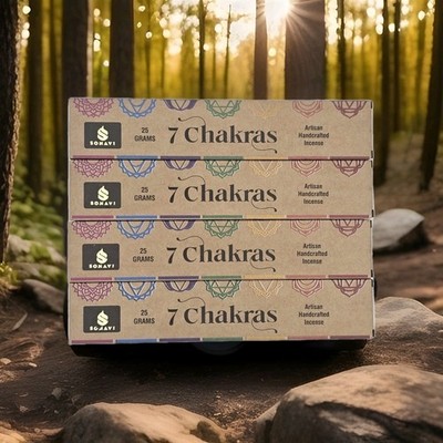 CHOOSE YOUR SCENTS. 4 BOX SETS OF SONAVI INCENSE, 25 GRAMS PER BOX! MUST SEE!