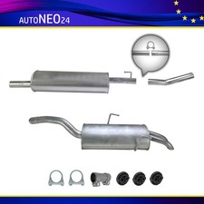 Komplette Auspuffanlage Auspuff Citroen C8 2.2 2002-2014 Schalldämpfer, Endtopf