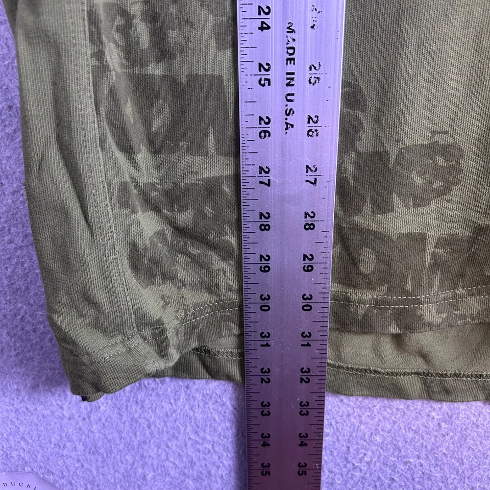 Camisa Akademiks Para Hombres XL Verde Negra Cuello Botón Logo En Capas Y2K Ropa de Calle Foto 3 de 4