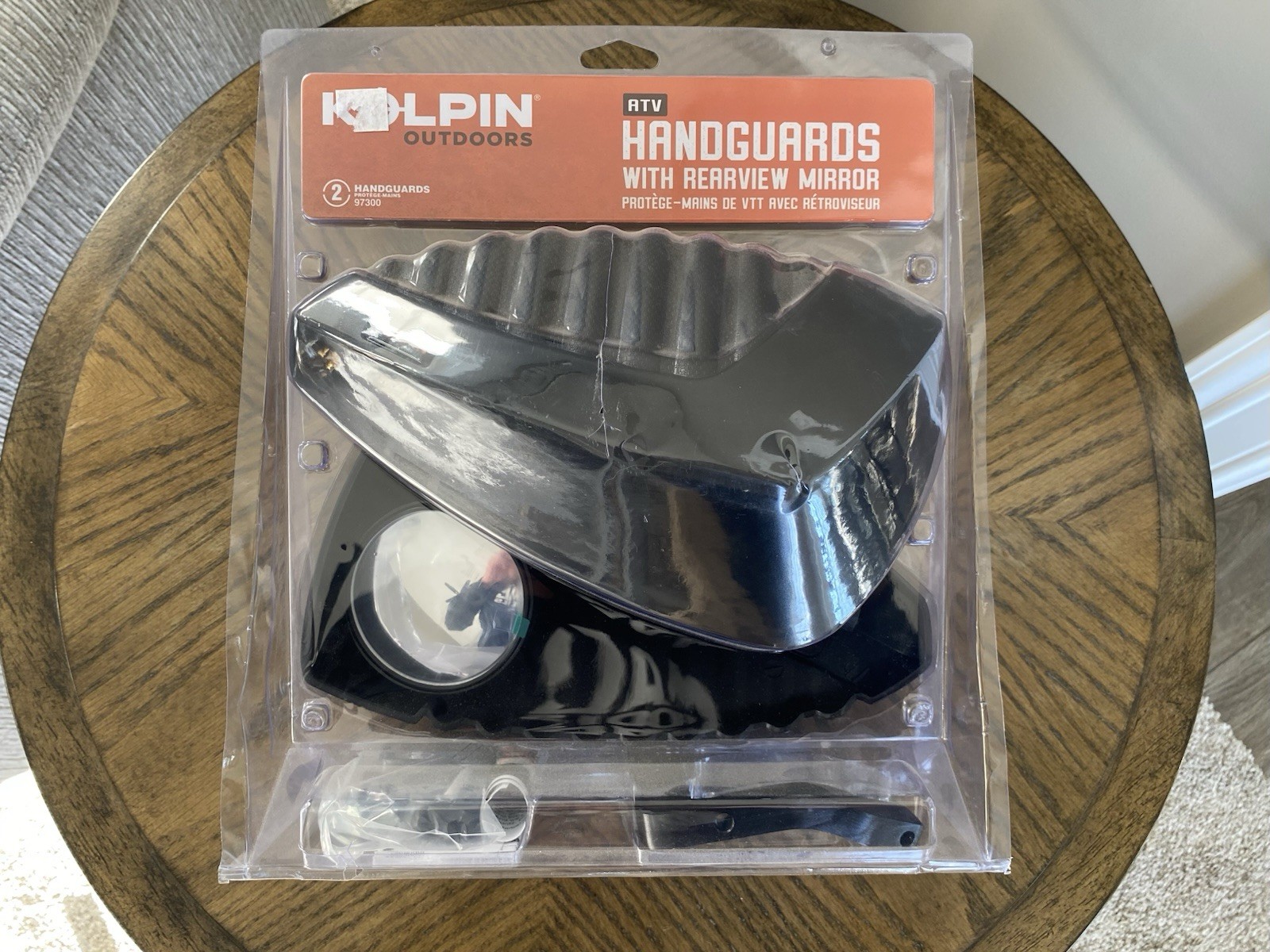 Kolpin Outdoors ATV Handguards W/ Rearview Mirrors NIB