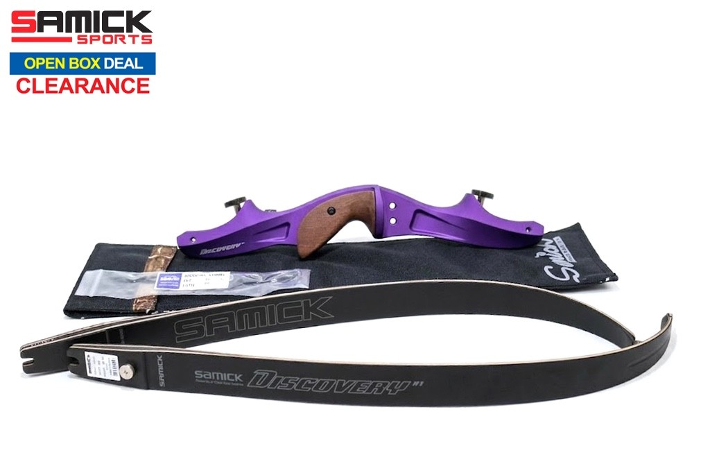 Samick Discovery CNC Riser, Wood Carbon Limbs Set / OPEN BOX SALE
