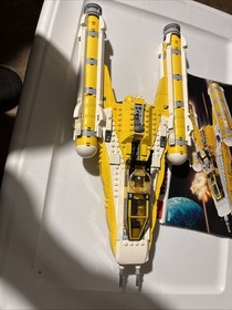 Lego Anakins Y-wing Star Fighter Set 8037  Complete , No Figs With Instructions