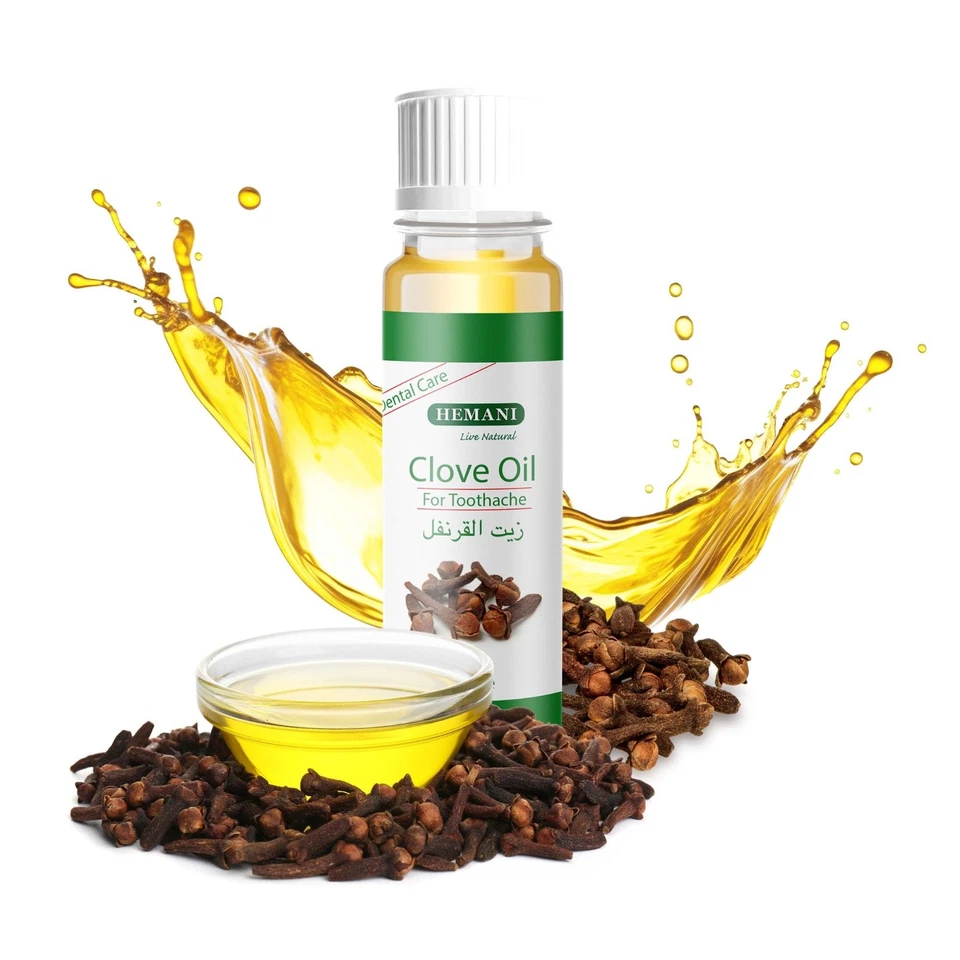 Huile Essentielle de Clou de Girofle 10ml 100% Pure Clove Oil, Aceite de Clavo - Photo 1/1