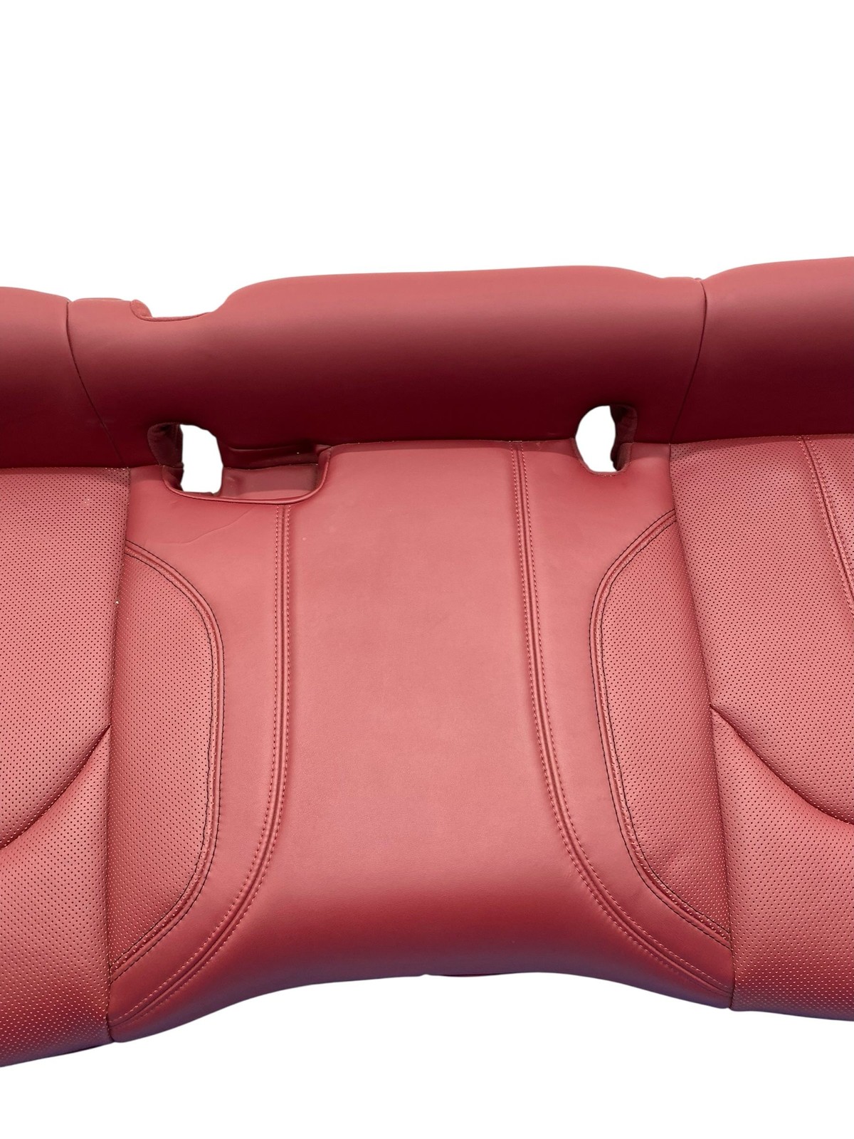 2017-2020 MASERATI LEVANTE M161 COMPLETE REAR LOWER SEAT CUSHION | RED *INDENTS*