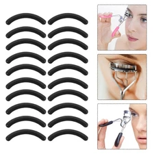 100 Pcs Eyelash Curler Silicone Pad Refill Strips Replacement Rubber