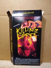 KILLING SPREE VHS SLEEVE ONLY for DAN