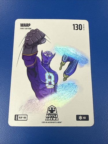 Bo Jackson Battle Arena Blizzard Steel Warp “Lamar Jackson” #BLBF-248