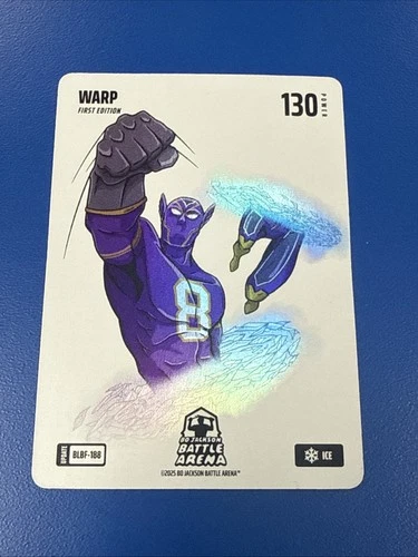 Bo Jackson Battle Arena Blizzard Steel Warp “Lamar Jackson” #BLBF-248