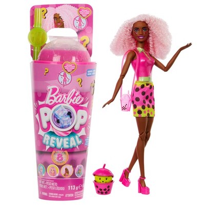 Barbie Pop Reveal Bubble Tea   Berry Bliss   Duftende Puppe