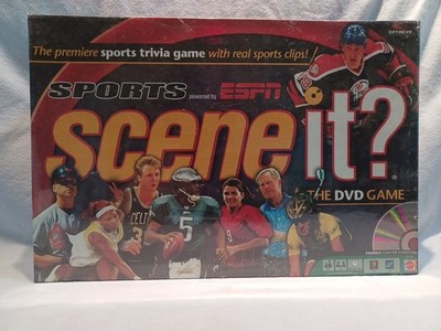 Scene it? ESPN Sports Edition DVD Game Sports Trivia By ESPN Complete New Sealed