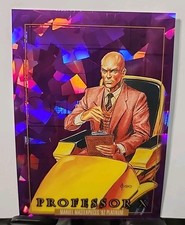 Marvel Masterpieces '92 Platinum PROFESSOR X Cristalli Viola #66
