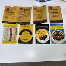 4 Kodaguides Aperture, Snapshot Aperture Film And Filter Flash