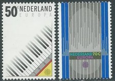 S56820 NEDERLAND 1985 MNH EUROPA CEPT 2V MUSIC