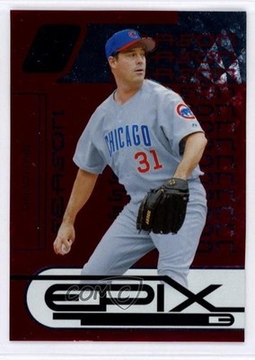 2005 Donruss Zenith Epix Red Season /100 Greg Maddux #E-19 HOF 1kn1