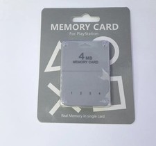  Memory Card 4MB For Sony PS One Ps1 Console 