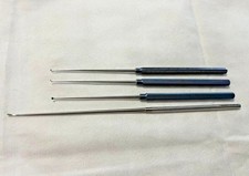 Lote de 4 ganchos nerviosos Boss Instruments 80-1532 80-1533 80-1540 71-5133 disectores