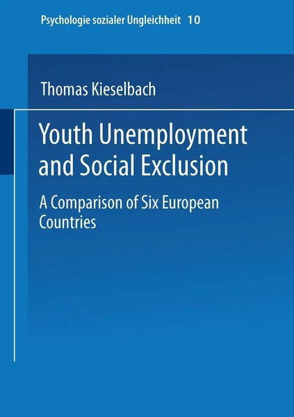 Thomas Kieselbach | Youth Unemployment And Social Exclusion | Taschenbuch (2000)-image