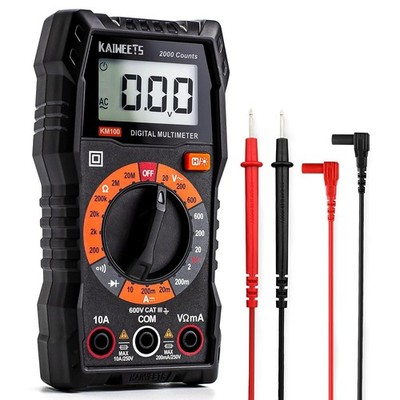 Zertifiziertes Digital Multimeter - Überlastschutz und einfache Testfunktionen