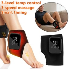 Electric Foot Ankle Massager Pain Relief 3 Modes Vibration Infrared Hot Compress