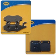 FRONT&REAR BRAKE PADS fit HUSQVARNA WXC WXE 125 250 260 350 360 1992-1994