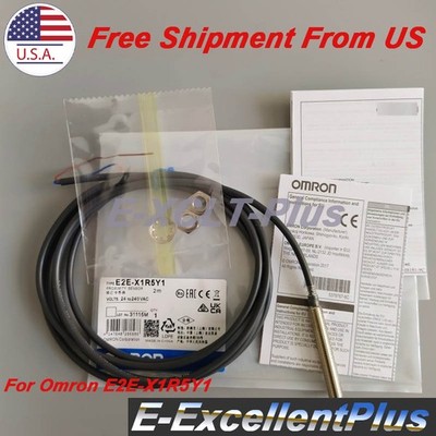 For Omron E2E-X1R5Y1 E2EX1R5Y1 Inductive Proximity Sensor Switch 24-240V/AC USA