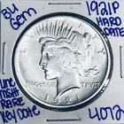 1921 P BU UNCIRCULATED SILVER PEACE DOLLAR AUTHENTIC U.S.MINT RARE KEY DATE 4072