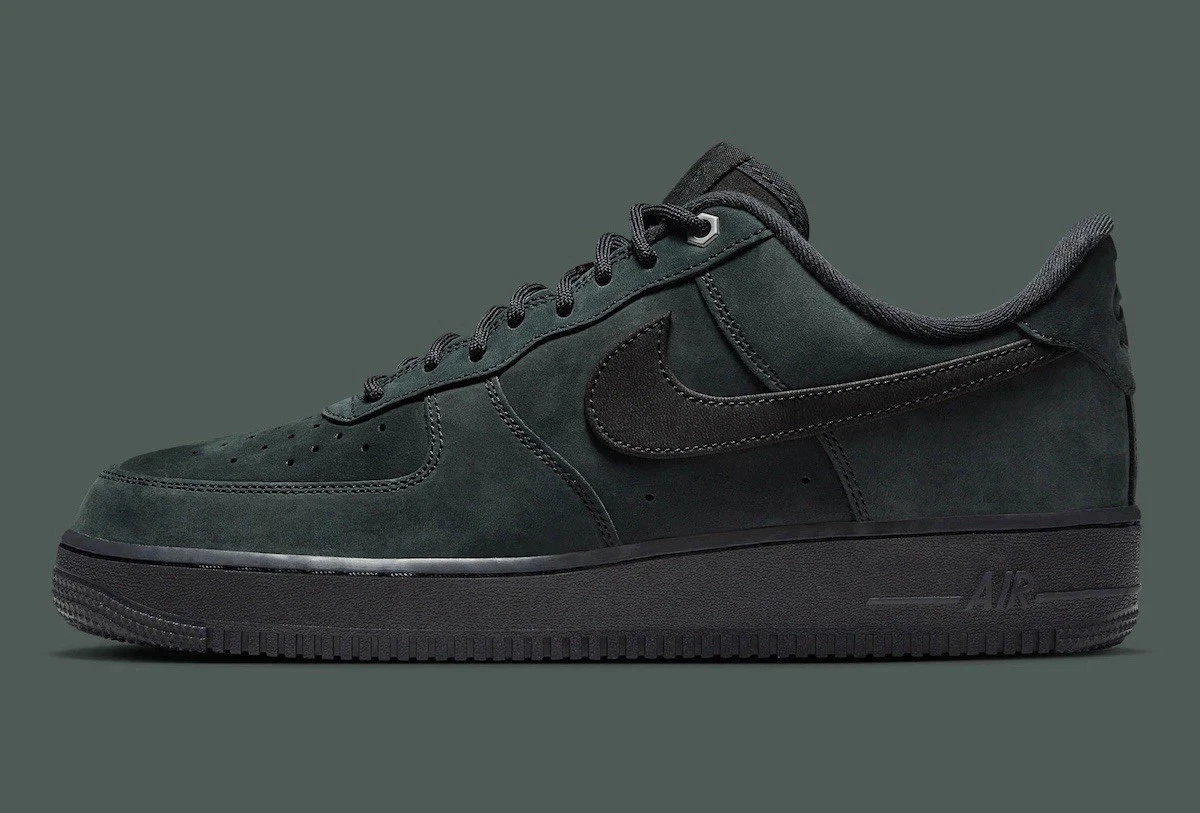 Nike Air Force 1 Suede Low Triple Black for Sale | Authenticity 