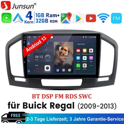 Android15 Autoradio GPS NAV BT Für Opel Insignia 2008-2012 Buick Regal 2009-2013