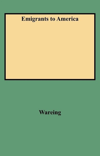 John Wareing | Emigrants To America | Taschenbuch | Englisch (2009)-image