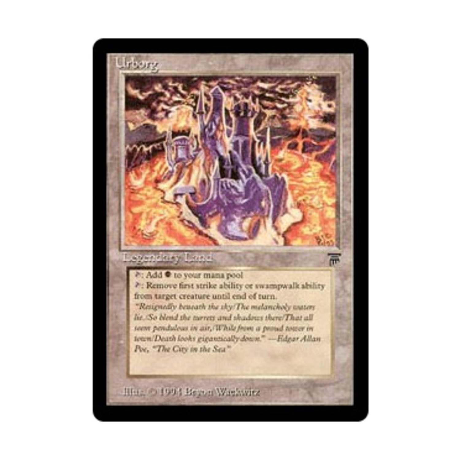 WOTC MtG Legends Urborg (U) Fair