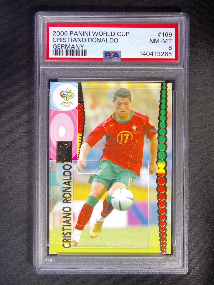 2006 Panini FIFA World Cup Germany Cristiano Ronaldo #169