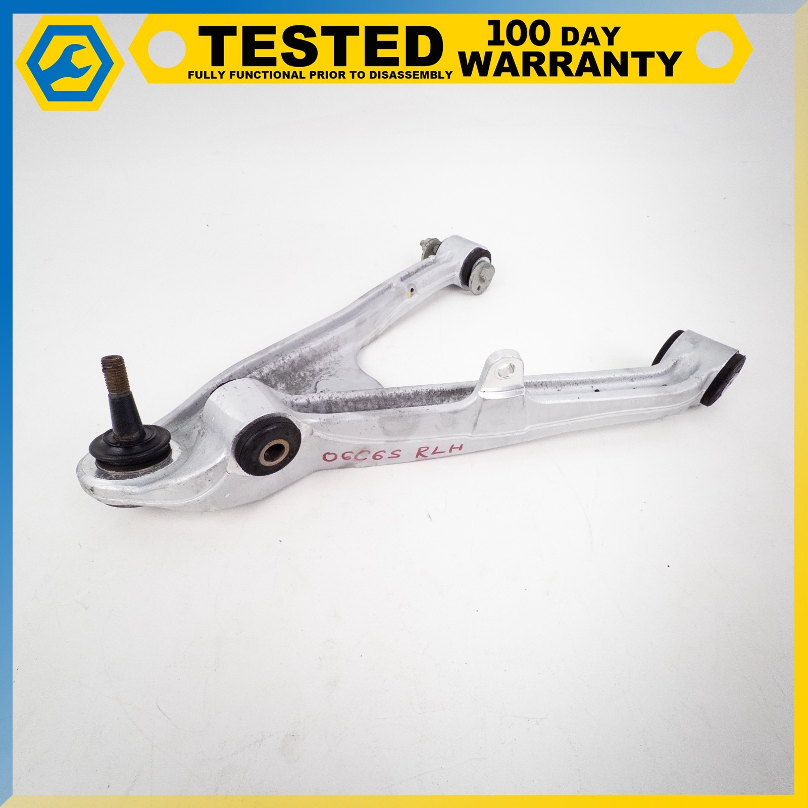05-13 CHEVROLET CORVETTE C6 XLR REAR LEFT SIDE LOWER SUSPENSION CONTROL ARM OEM