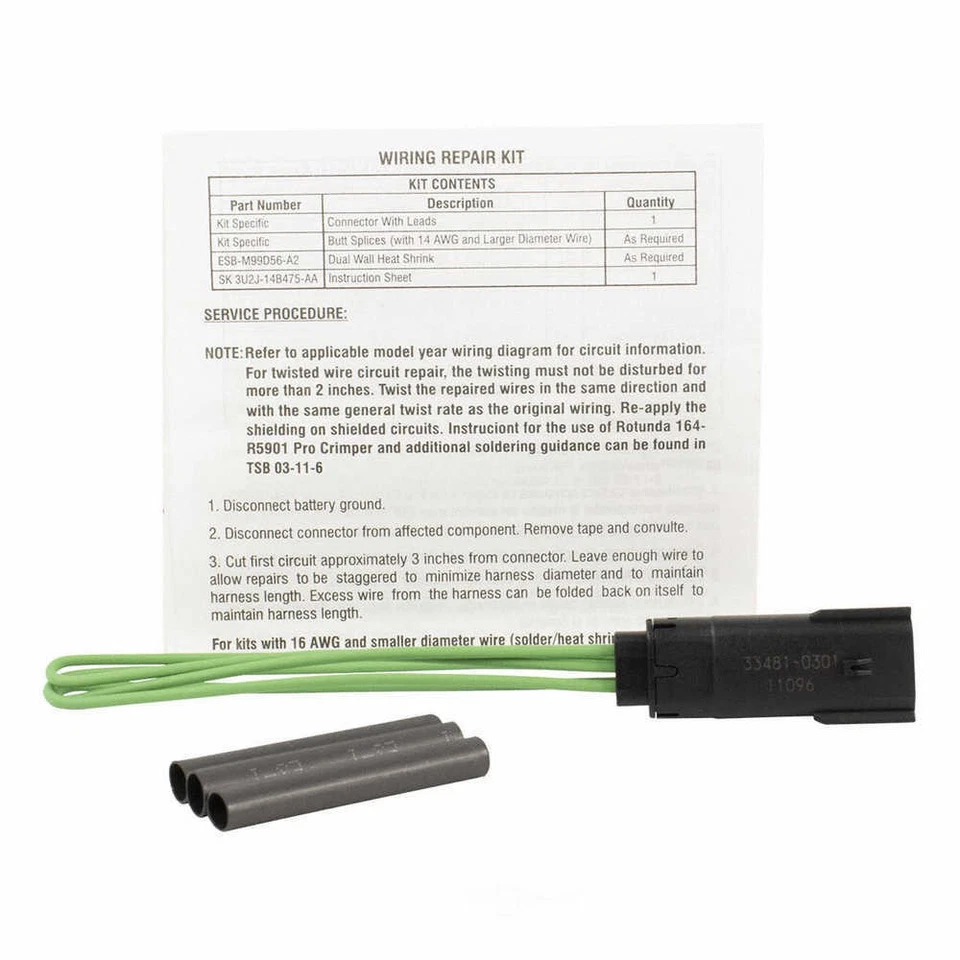 Conector pretensor cinturón seguridad Motorcraft WPT-1180 Foto 2 de 4