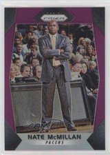 2017-18 Panini Prizm Purple Prizm 33/75 Nate McMillan #230 1p5