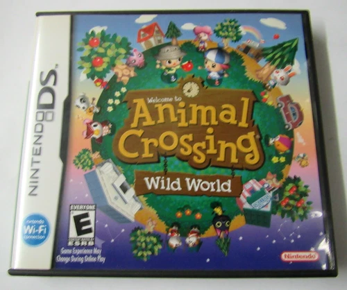Animal Crossing Wild World Nintendo DS Authentic Complete CIB Tested Working