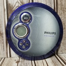 Philips AX2420/17 Jog-Proof Portable CD Player 45 Second ESP Tested Working