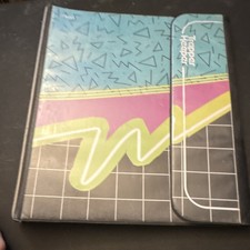 Trapper Keeper 3-Ring Plastic Storage Binder Organizer, Multicolor