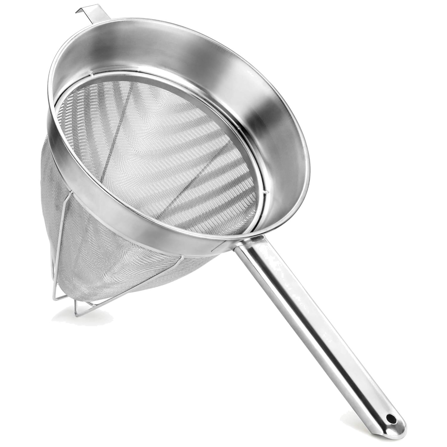 Extra Fine Mesh Strainer - 10-Inch Chinois Stainless Steel