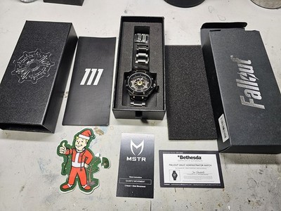 Fallout Vault 111 Administrator Quartz Watch #046 Official Bethesda