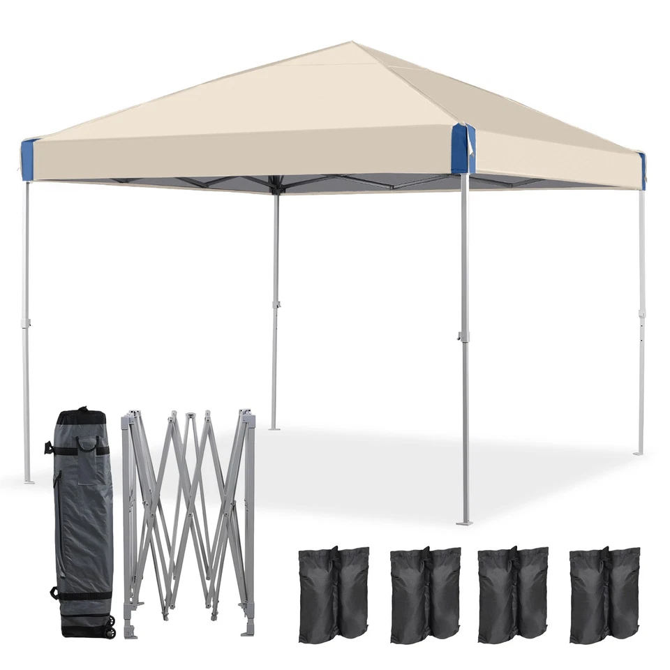 12'x12' Commercial Pop UP Canopy Heavy Duty Party Tent Folding Waterproof Gazebo - Image 3 of 4