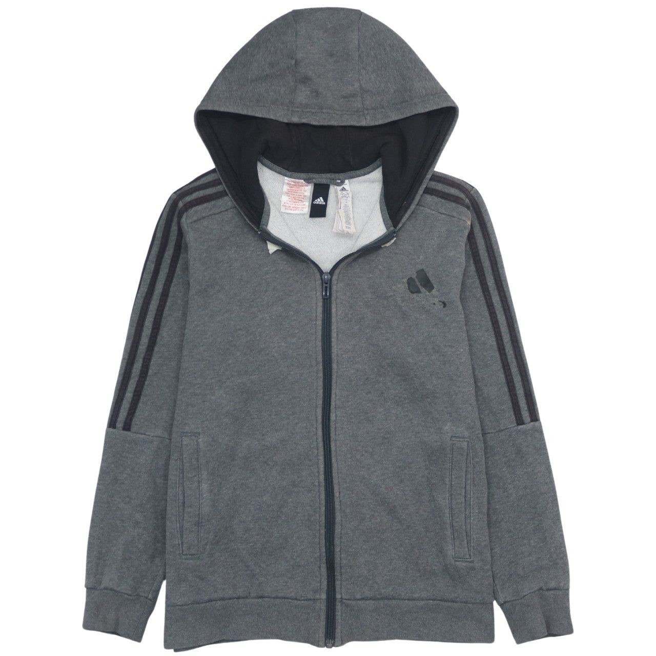Adidas Grey Hoodie Womens L