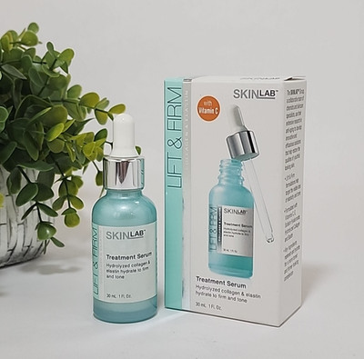 SkinLab Lift & Firm Collagen + Elastin & Vitamin C  Treatment Serum 1oz Anti-Age