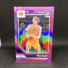 Panini 2024-25 Donruss Optic Legends Pau Gasol Pink Hyper #234 Lakers Basketball