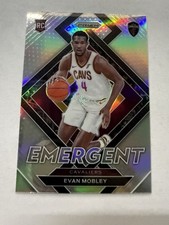 2021-22 Panini Prizm - Emergent Evan Mobley #9 Silver Prizm (RC)