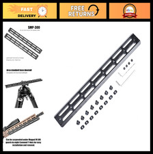 11" Arca Swiss Adapter M-LOK Rail for Rifles, 300mm Length, Precision Mounting