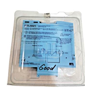 *New in Box* Measurement Technology MTL5021 Solenoid Alarm Driver 25V 147mA