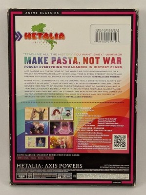 Hetalia: Axis Powers - Complete Series DVD (Funimation, 2013) w