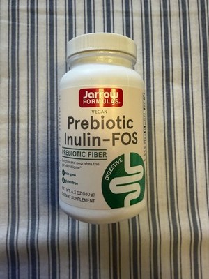 Jarrow Foru Inulin FOS powder, fiber powder from chicory root,