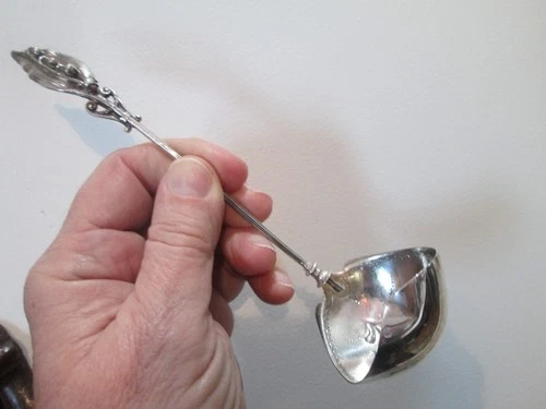Rare Aesthetic - 1865 LILY OF THE VALLEY - GORHAM - STERLING - 7 1/2 in LADLE